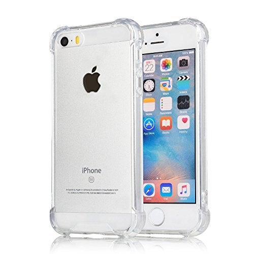 Plus Back Cover for Apple iPhone 5S/Apple iPhone SE (TPU, Silicone | Transparent) - Image 1