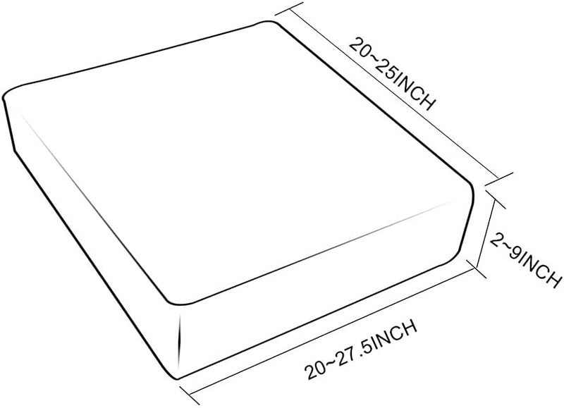 klarako Red Stretch Sofa Seat Cushion Covers Couch Slipcover - 1 Seater - Image 3