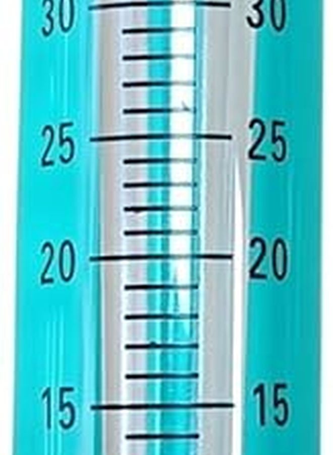 Brass Acrylic Gas Air Oxygen Flow Meter Indicator With Valve 0 5L Per Min 93mm - Image 4