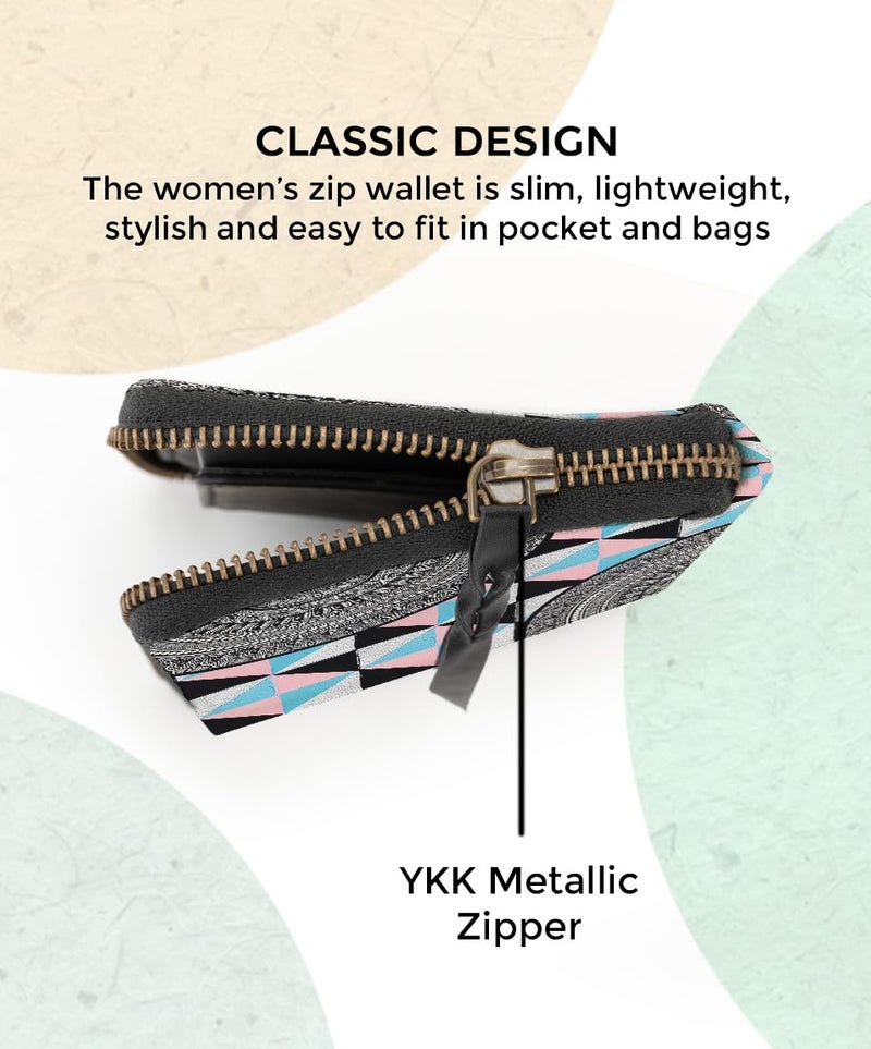 Kalankit Women's Wallet | Ladies Small Purse for Woman, Stylish Card Holder, Mini Bi-Fold Wallet for Women | Compact Pocket Purse | Gift for Teenage Girls, Female Friends, Birthday Gifts - Image 5