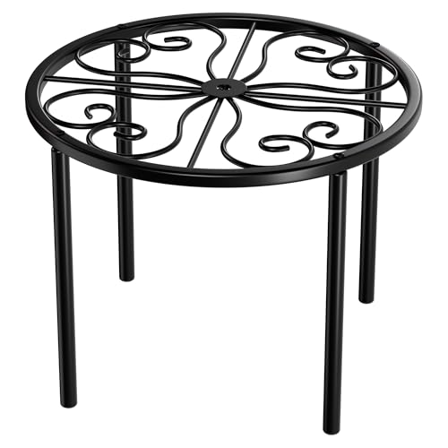 Chinpakden Plant Stand Flower Stand Metal Plant Holder for Garden Home Antirust Plant Rack for Multiple Plant Indoor or Outdoor - Image 1