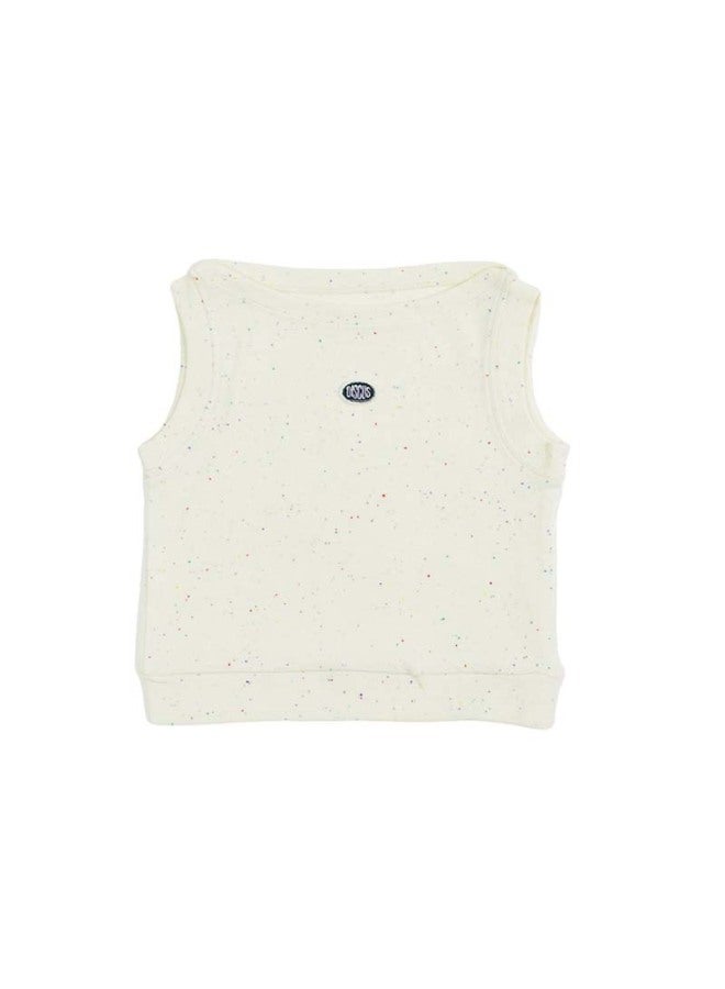 Anguyuanbao Children's Clothing Summer Style Casual Slim Fit Vest For Girls Round Neck Sleeveless Top