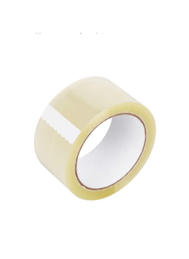 DESSINI Clear Packing Tape, 2 inches x 50 yards Strong Heavy Duty Packaging Tape for Sealing Parcel Boxes, Moving Boxes Houses, Large Postal Bags, Office Supplies 1  Roll] 