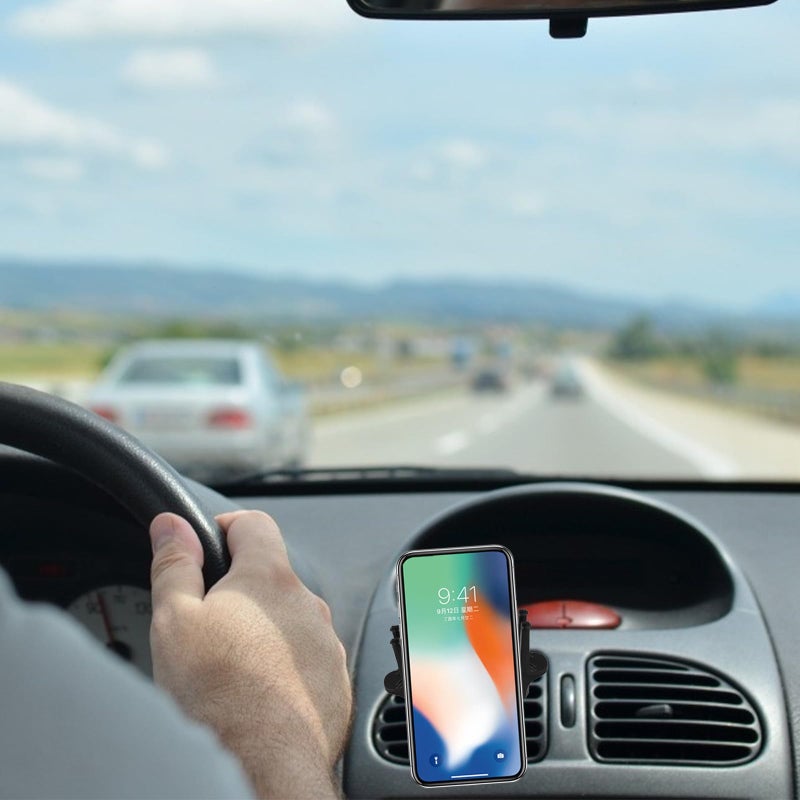Universal Car Phone Holder Mount For Air Vent With 360 Rotation - Image 5