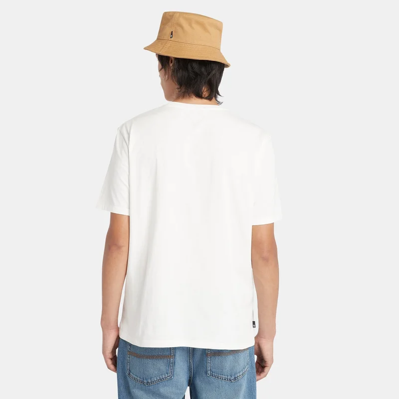 Timberland Men's Garment Dye Logo Graphic T-Shirt