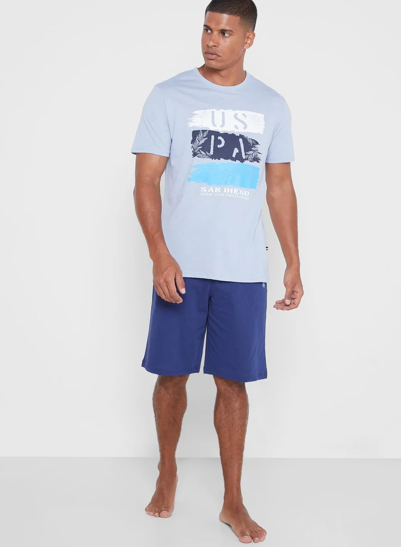 U.S. Polo Assn. Essential Pyjama Sets