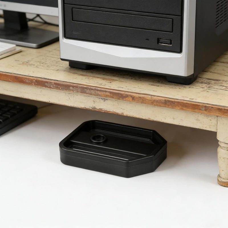20pcs Mini PC Case Riser Pads: Anti-Swaying Mini PC Vertical Stand Feet for Computer Chassis Support and Tabletop Protection Arrangements - Image 5