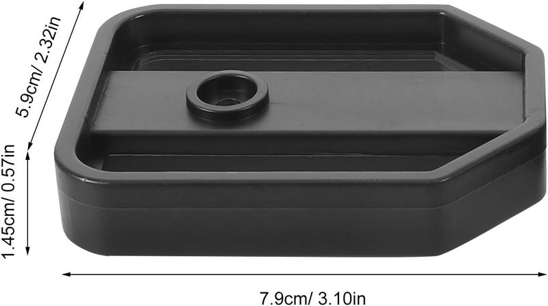 20pcs Mini PC Case Riser Pads: Anti-Swaying Mini PC Vertical Stand Feet for Computer Chassis Support and Tabletop Protection Arrangements - Image 2