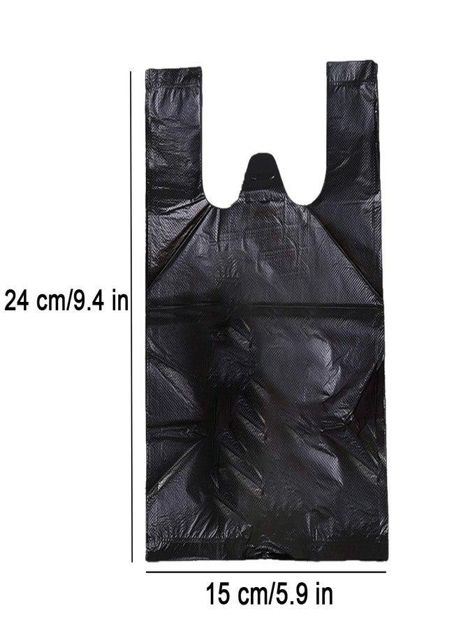 Hipruict Sanitary Napkin Disposal Bags, 200 PCS Personal Disposal Bags For Women Trash Bags With Handle For Feminine Hygiene Product - Black - Image 2