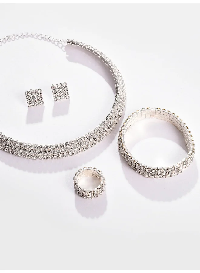SOHI Evening Artificial Jewellery Set