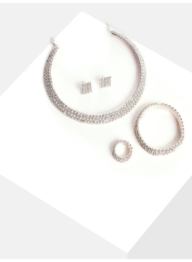 SOHI Evening Artificial Jewellery Set