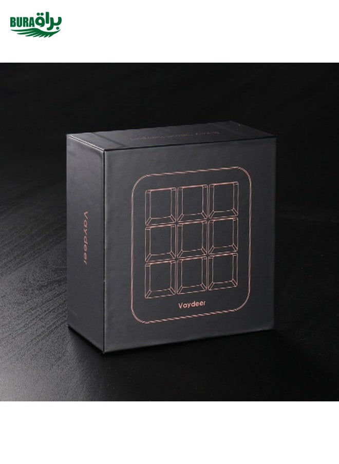 BURAQ - Vaydeer JP1011 9-Keys Mechanical Keyboard Mini Portable Custom Keyboard, Cable Length: 1m - Image 1