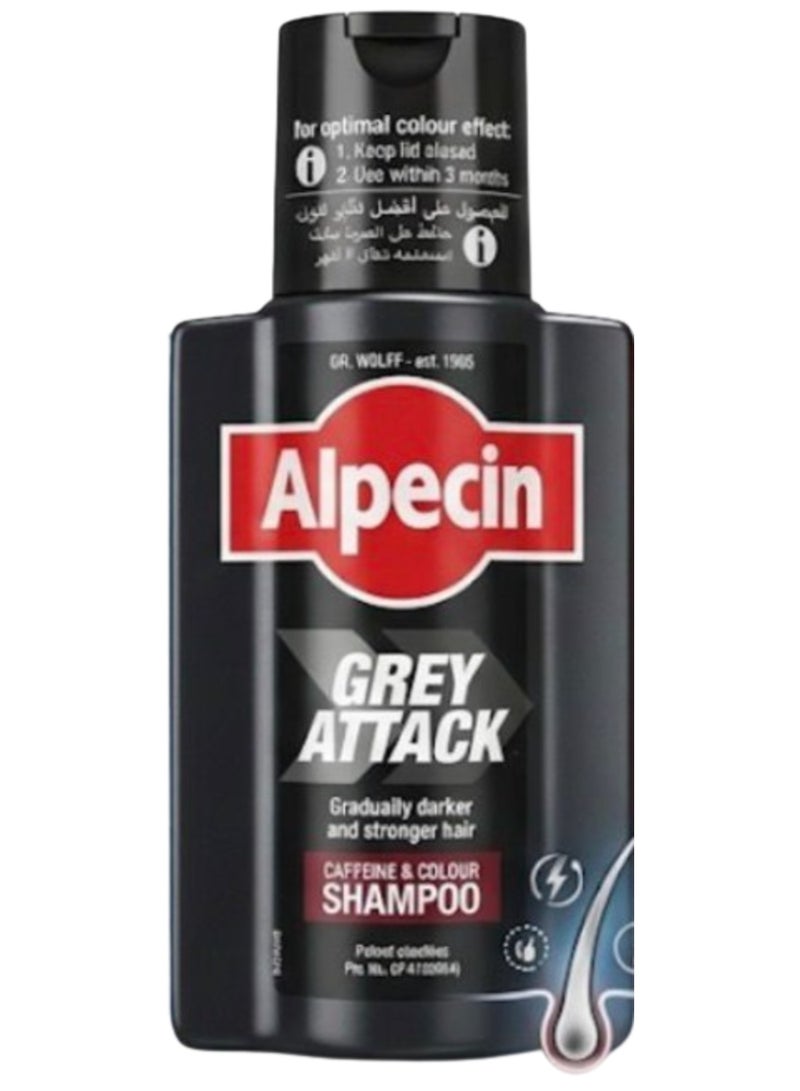 Grey Attack Caffeine u0026 Color Shampoo