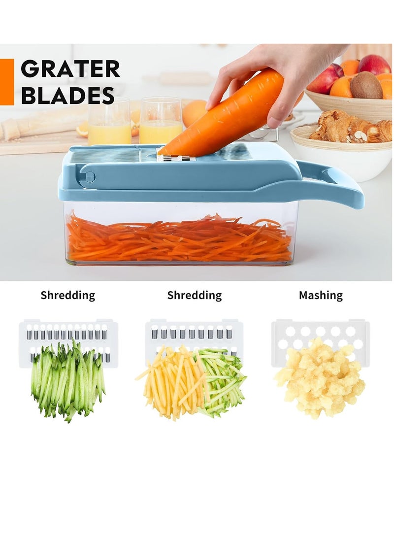 Gonice - Vegetable Chopper, Pro Onion Chopper, Multifunctional 13 in 1 Food Chopper - Image 1