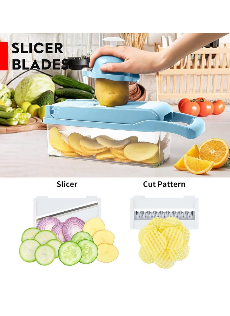 Gonice - Vegetable Chopper, Pro Onion Chopper, Multifunctional 13 in 1 Food Chopper - Image 1