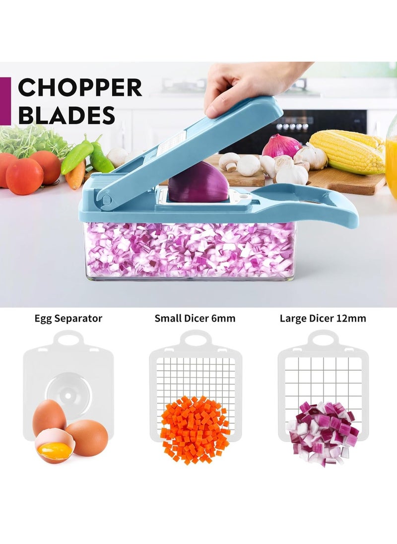 Gonice - Vegetable Chopper, Pro Onion Chopper, Multifunctional 13 in 1 Food Chopper - Image 1