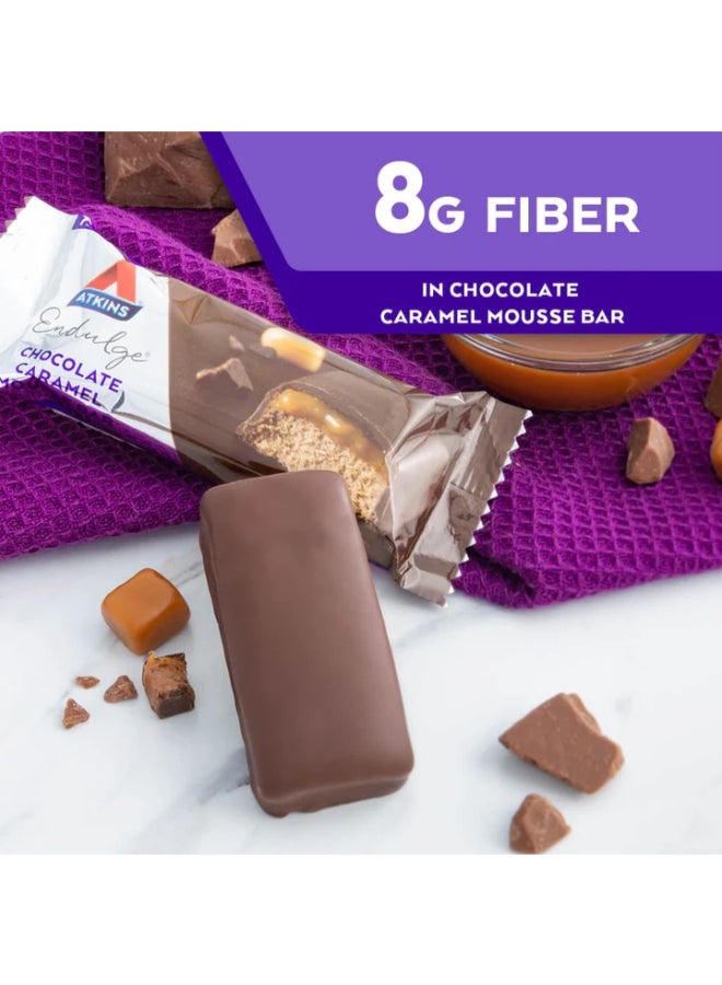 Atkins Endulge Chocolate Caramel Mousse Bar 5 Bars 1.2 oz (34 g) Each - Image 2