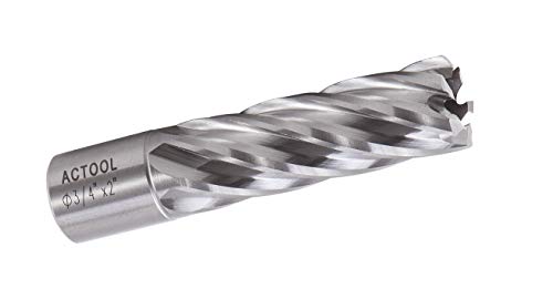 ACTOOL 3/4" Diameter × 2" Depth of Cut HSS ANNULAR Cutter with 3/4'' Weldon Shank - Image 1