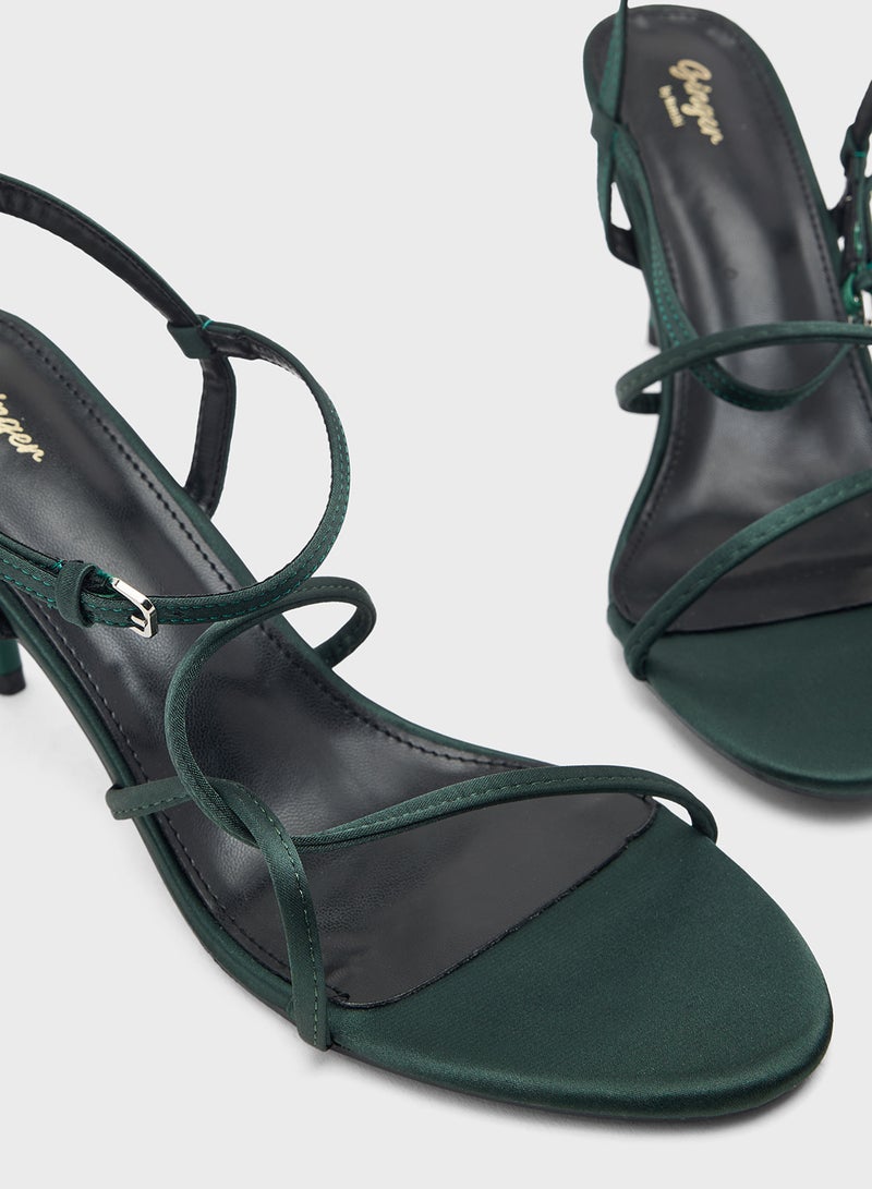 Ginger Pointed Heeled Sandal - Image 4