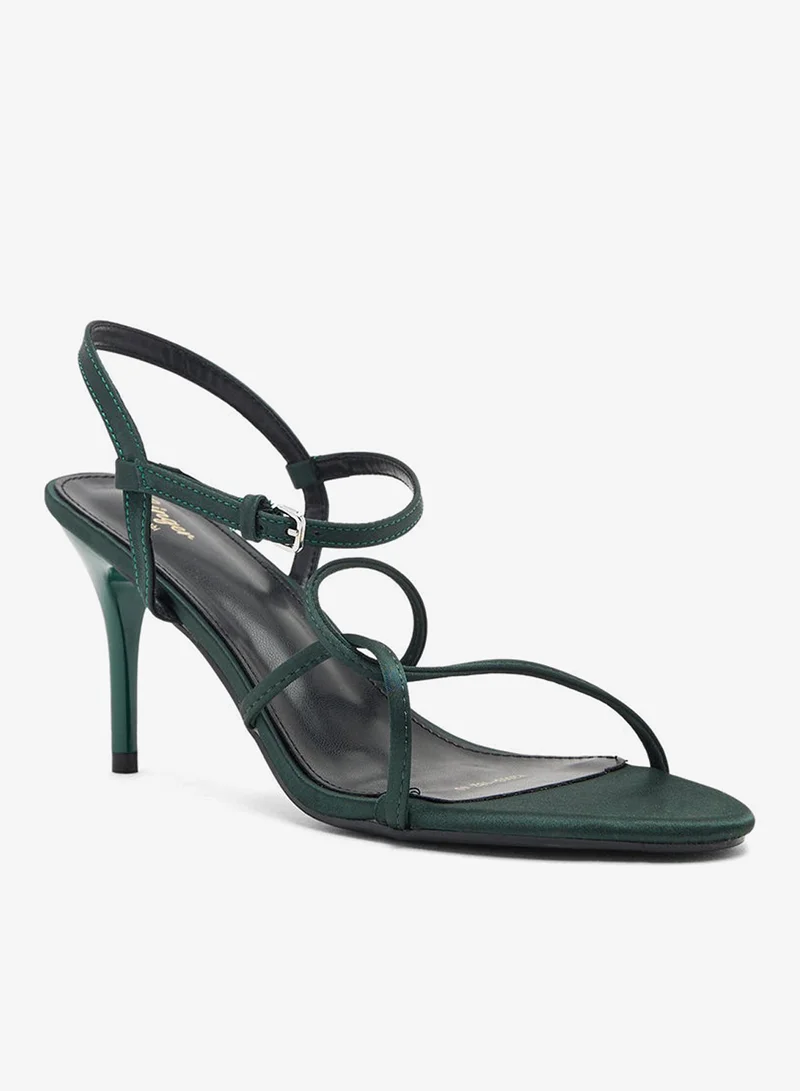 جينجر صندل بكعب مدبب