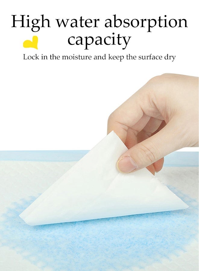DUNISO 100 Pieces Of Pet Training Pads，Disposable Urine Pads，Super Absorbent Pee Pads for Dogs，Leak Proof，Quick Drying，Suitable for All Pets to Use,33*45cm(S) - Image 3