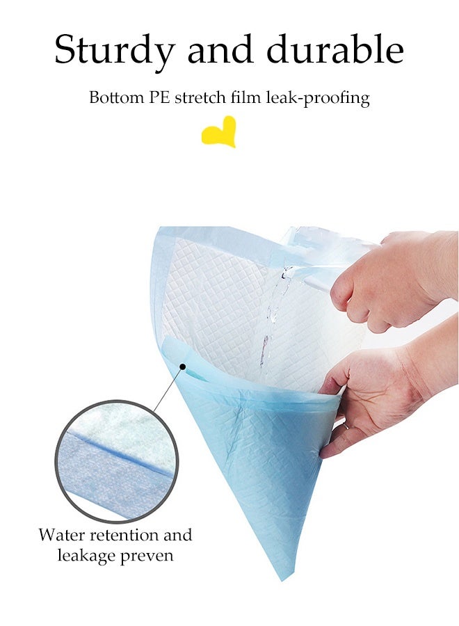 DUNISO 100 Pieces Of Pet Training Pads，Disposable Urine Pads，Super Absorbent Pee Pads for Dogs，Leak Proof，Quick Drying，Suitable for All Pets to Use,33*45cm(S) - Image 5