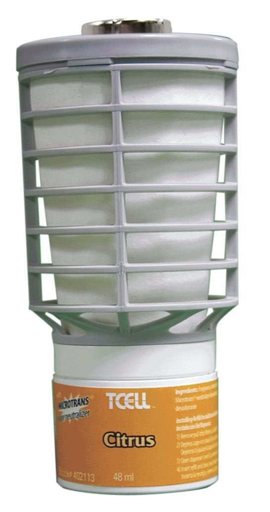 Rubbermaid Rubbermaid TCell Automatic Aerosol Refill Citrus 6Carton FG402113 848944 