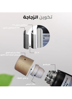 Generic Vacuum Insulated Stainless Steel Thermos Thermal Flask Keeps Drinks Hot or Cold for a Long Time BPA Free Leak-Proof Travel Mug 420ml  - Image 2