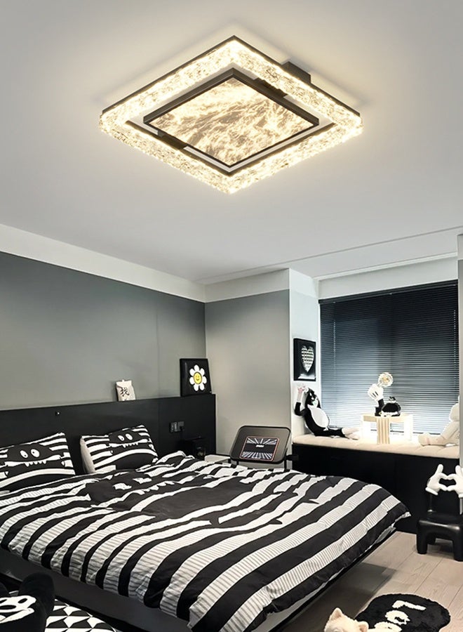 Grand square-shaped and Nordic style Italian minimalist modern living room for family, master bedroom, study, villa living room, high-end ceiling lamp with a sense of sophistication - Image 4