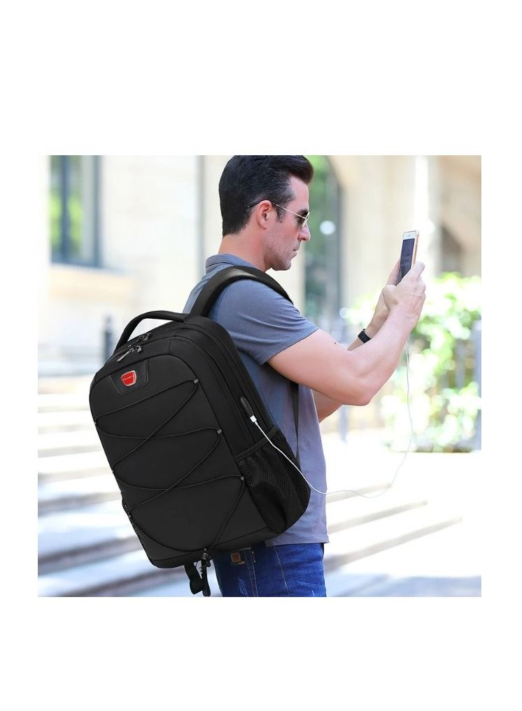 CoolBELL Business Travel Backpack Travel Laptop Backpack Backpack for School Backpack for Men Backpack for Women 15.6 inch Computer with Shockproof Compartment Backpack Height 18 Inches - Image 4
