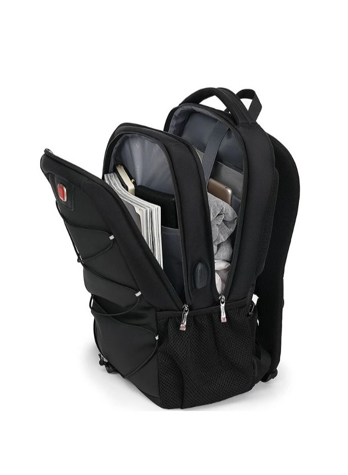 CoolBELL Business Travel Backpack Travel Laptop Backpack Backpack for School Backpack for Men Backpack for Women 15.6 inch Computer with Shockproof Compartment Backpack Height 18 Inches - Image 2