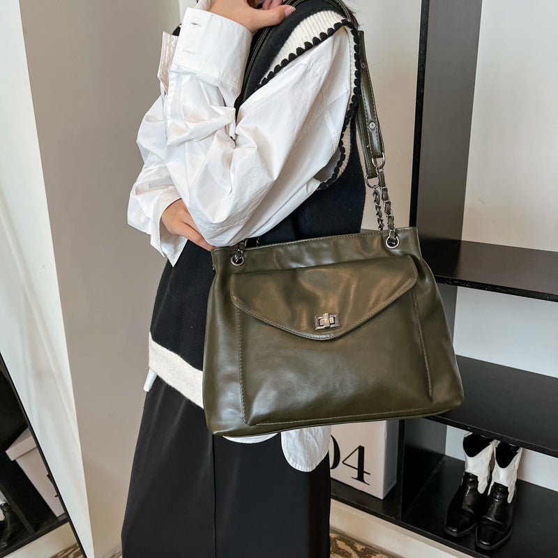 All-Match Ins Crossbody Bag Women'S Fashionable Tote Bag Large Capacity Shoulder Bag For Women - Image 5