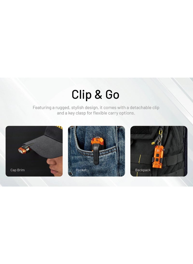 Nitecore Keychain Light TIP3 - Black - Image 5
