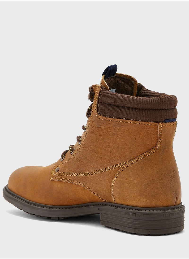 JACK & JONES - High Top Formal Boots - Image 1