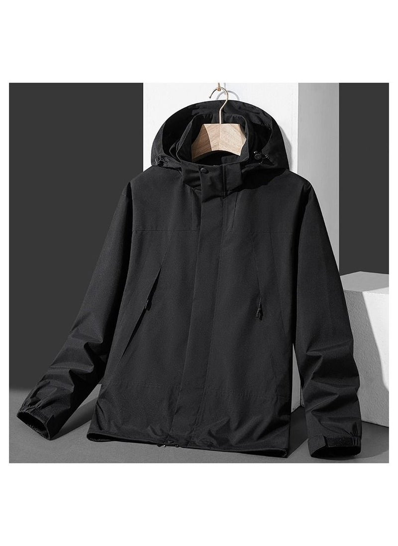 Loquat Thin Outdoor Hooded Windproof And Waterproof Overcoat  - Image 1