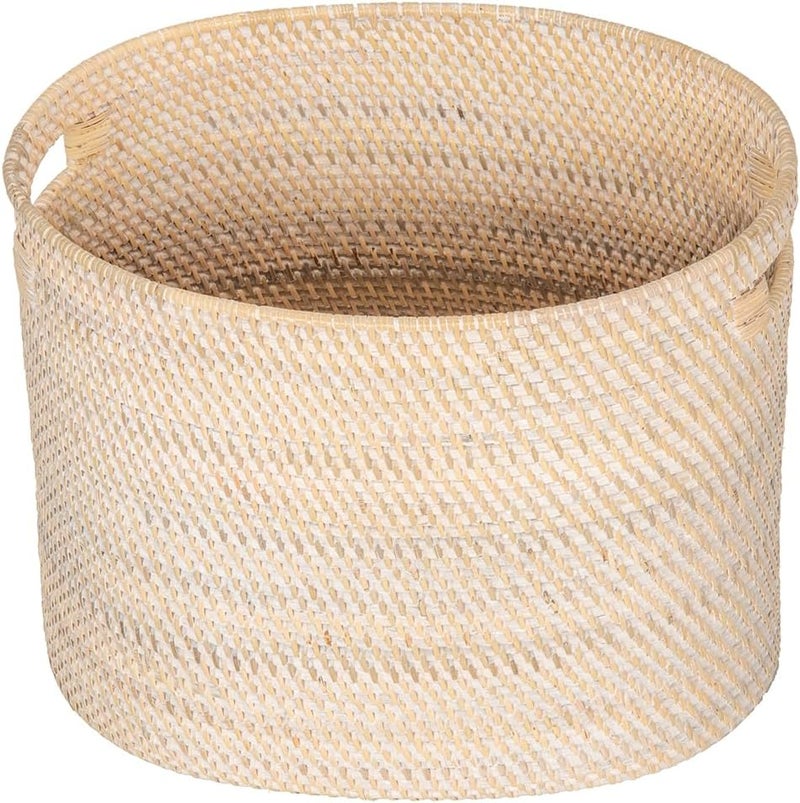 KOUBOO 1060083 Laguna Magazine Basket OffWhiteLatte - Image 5