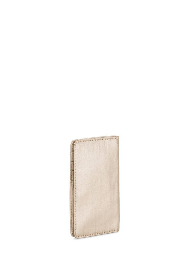 KIPLING KIPLING Kipling Passport Metallic Case Holder Starry Gold Metallic - Image 4