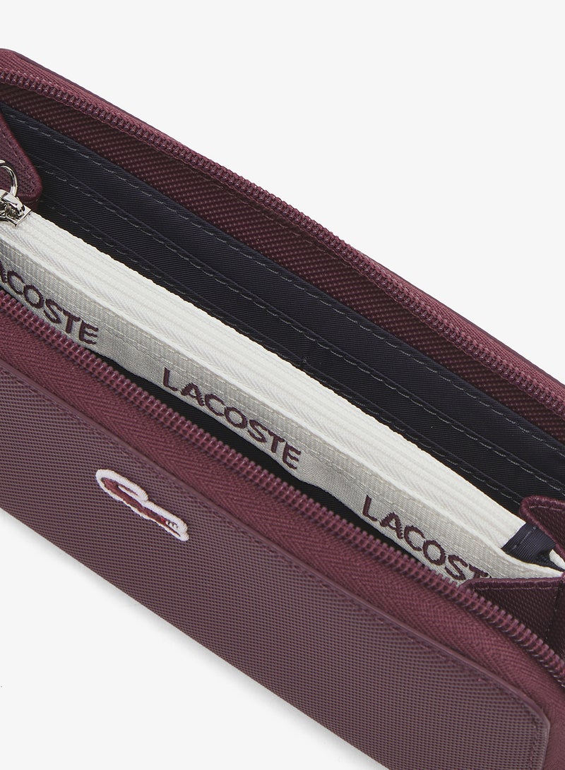 محفظة طويلة بسحاب وشعار