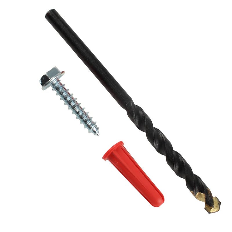Selecta #10 x 1" Hex Washer Head / Conical Anchor Kit, 100 Pieces - Image 1
