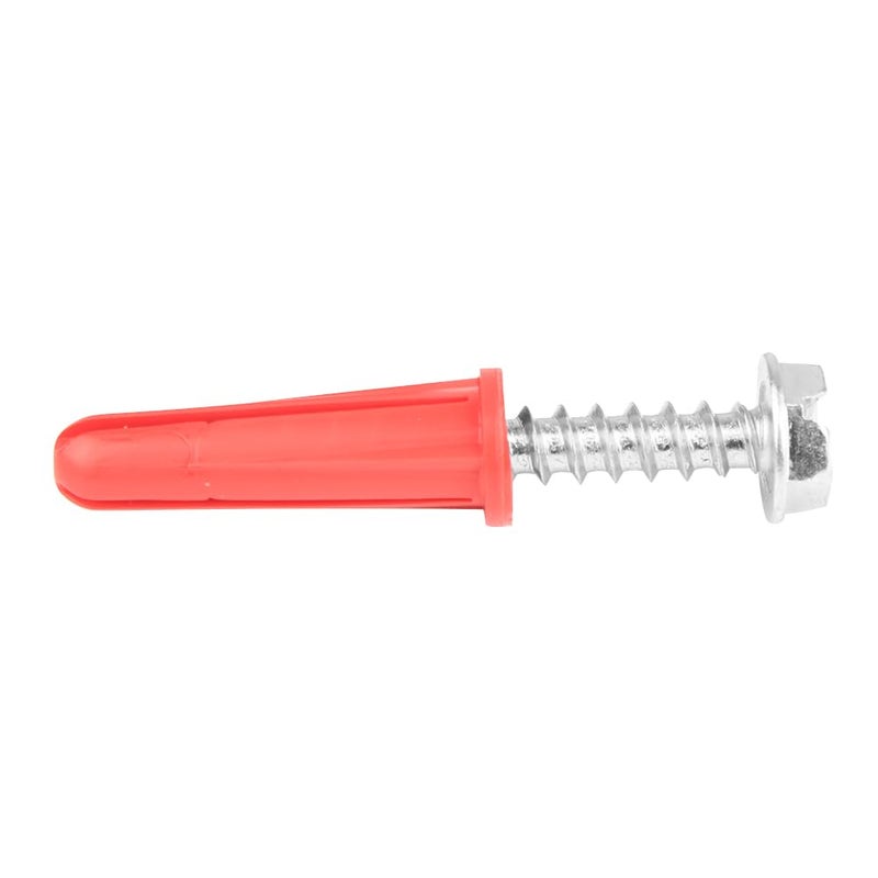 Selecta #10 x 1" Hex Washer Head / Conical Anchor Kit, 100 Pieces - Image 4