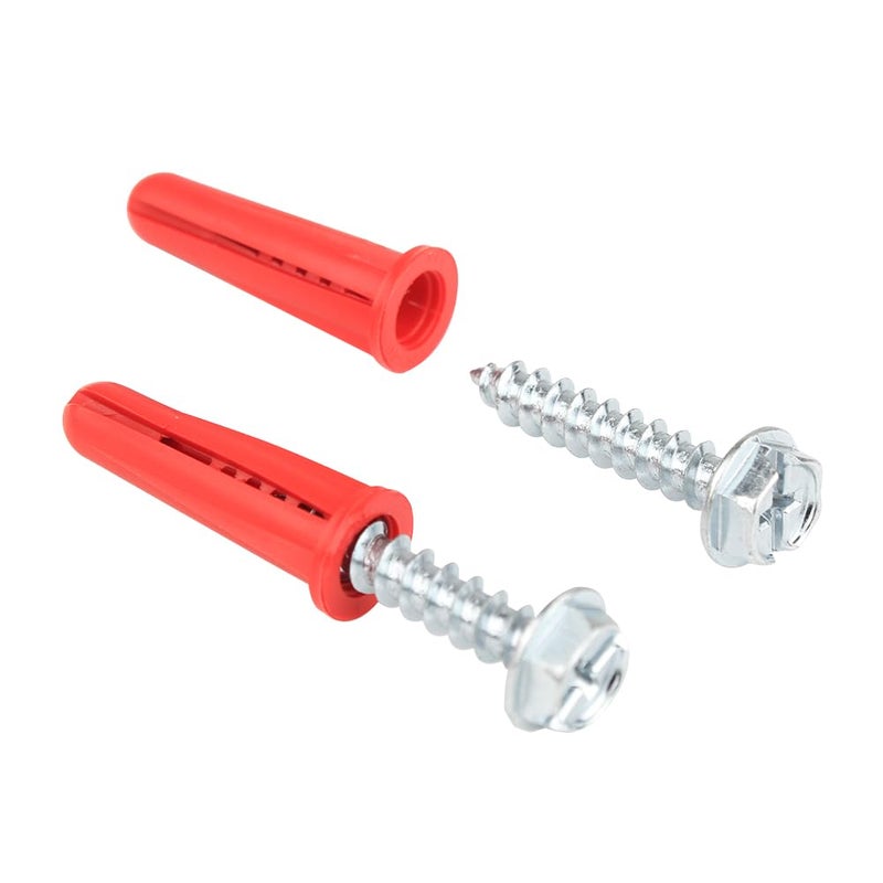 Selecta #10 x 1" Hex Washer Head / Conical Anchor Kit, 100 Pieces - Image 2