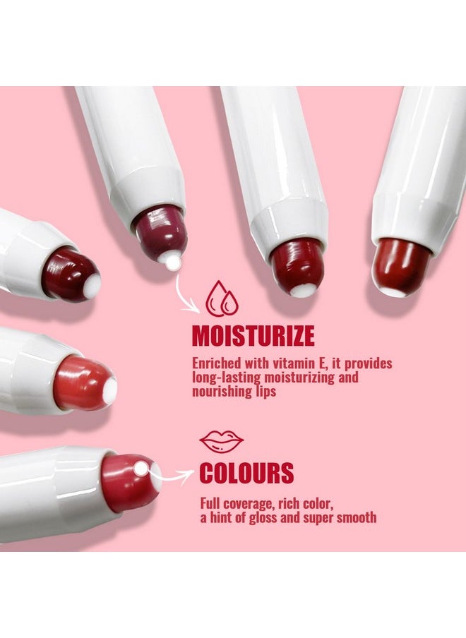 Tinted Lip Balm + Buildable Lip Color Natural Gloss Finish Hydrating Lightweight Moisturize & Tint Lipstick With Vitamin E Vegan Lip Balm Lip Care Makeup Gift 03 - pzsku/Z4011436AB7A5722DFD94Z/45/_/1719246998/3f3159d7-def3-4cc5-b740-60cb99d807a0