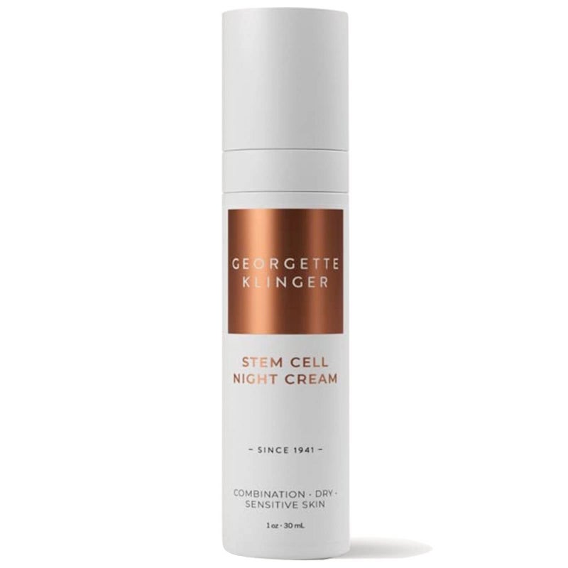 Georgette Klinger Stem Cell Night Cream - Overnight Face Cream Moisturizer for Anti-Aging, Fine Lines and Wrinkles - With Hydrating Hyaluronic Acid & Vitamin E - 1 oz - Image 1
