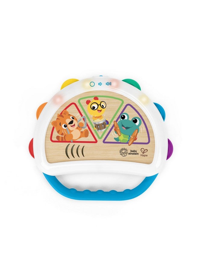 Baby Einstein + Hape Tap & Shake Magic Touch Tambourine, Ages 6 Months and Up - Image 1