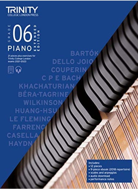 Trinity College London Piano Exam Pieces Plus Exercises 2021-2023: Grade 6 - Extended Edition: 21 pi