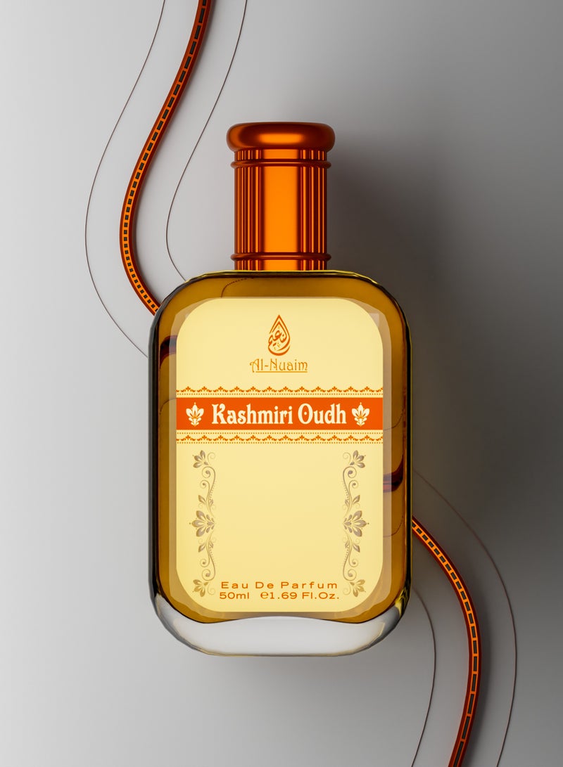 Al Nuaim Kashmiri Oudh Eau De Parfum For Men - 50ml | Long Lasting Perfume | EDP Perfumes | Long Lasting Perfumes | Luxury Perfumes - Image 4