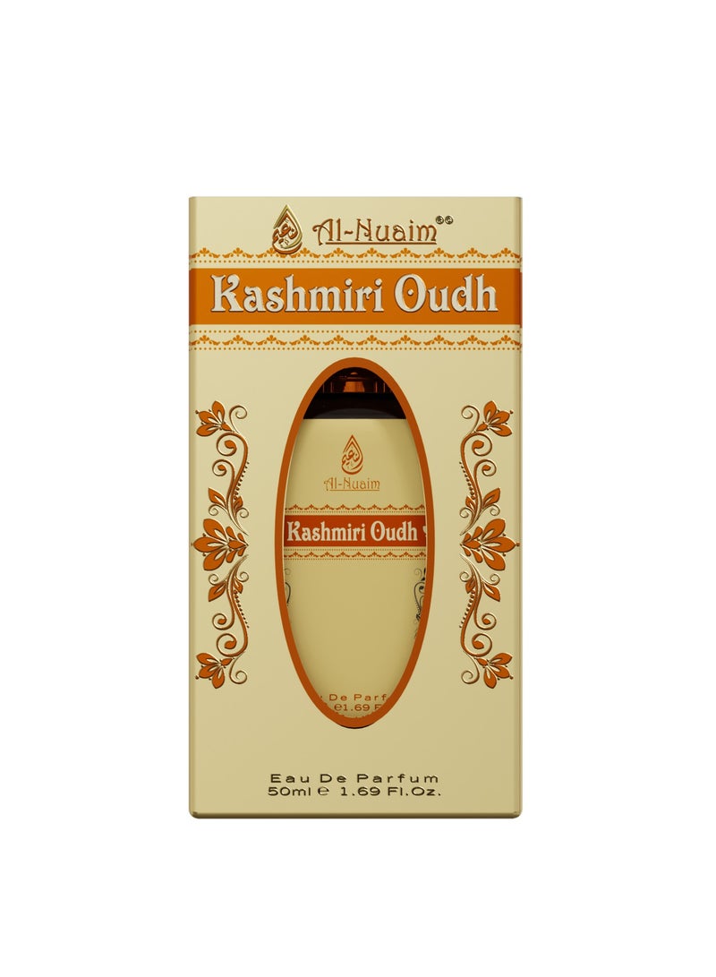 Al Nuaim Kashmiri Oudh Eau De Parfum For Men - 50ml | Long Lasting Perfume | EDP Perfumes | Long Lasting Perfumes | Luxury Perfumes - Image 1