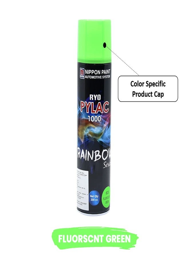 Nippon Paint Ryo Pylac 1000 RS Fluorscnt Green 300ML - Image 2