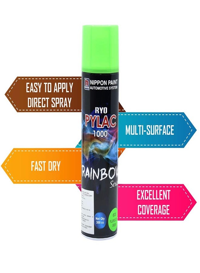 Nippon Paint Ryo Pylac 1000 RS Fluorscnt Green 300ML - Image 4