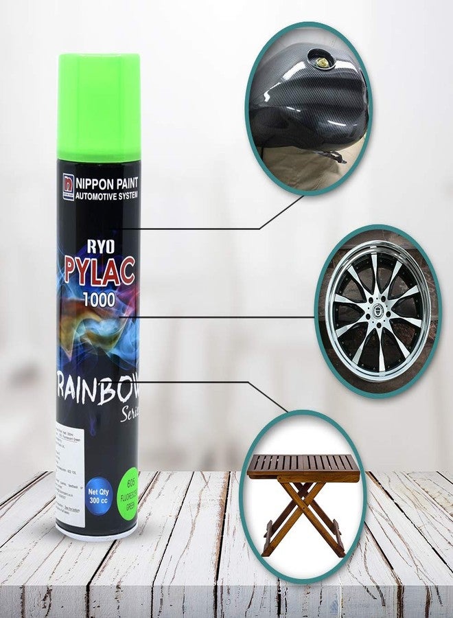 Nippon Paint Ryo Pylac 1000 RS Fluorscnt Green 300ML - Image 3
